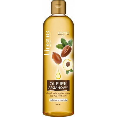 Lirene Shower Oil sprchový gél s argánovým a marulovým olejom 400 ml