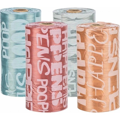 Trixie náhradní barevné sáčky na trus 8 rolí á 20 ks