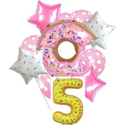 Balónkový set Donut 5.narozeniny