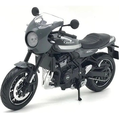 MAISTO model motorky KAWASAKI Z900RS CAFE 2017 grey/silver 1:12