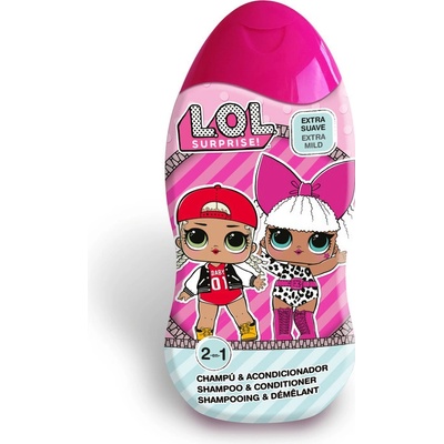 L.O.L. detský šampón a kondiocionér 2v1 400 ml