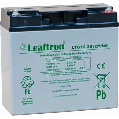 Leaftron 12V 40Ah LTG12-40