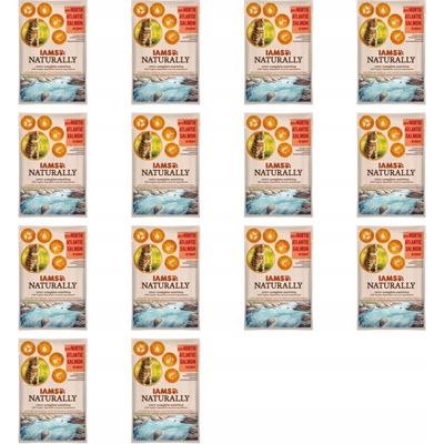 Iams Naturally Adult losos v omáčce 85 g