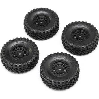 Axial Аксиален пневматик Falken M/T, джанта 1.0" Black Rhino Primm (4): SCX24