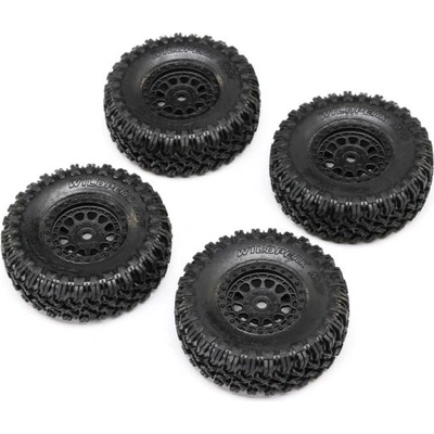 Axial Аксиален пневматик Falken M/T, джанта 1.0" Black Rhino Primm (4): SCX24