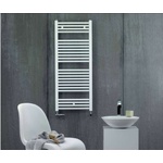 Zehnder Virando - Баня радиатор 120x45 см, външно свързване, 505 W, бял AB-120-045 (AB-120-045)