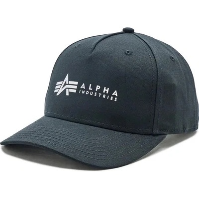 Alpha Industries s suchým zipsom čierna
