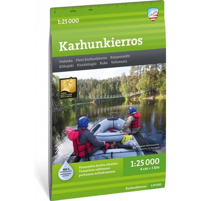Karhunkierros - turistická mapa