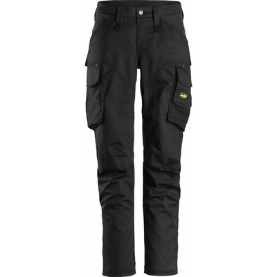 Snickers Workwear Pracovné nohavice AllroundWork Stretch bez kolenných vreciek dámske čierné