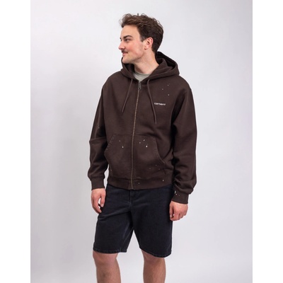Carhartt WIP Hooded Painter Jacket Tobacco destroy wash