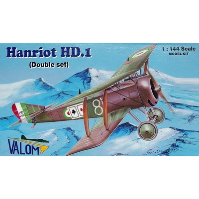 Valom Hanriot HD.1 Double set 14411 1:144