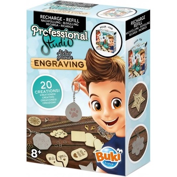 Buki France Творчески комплект Buki Professional Studio - Работилница за гравиране, допълнение (BK5434)