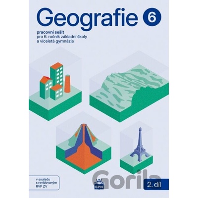 Geografie pro 6. ročník ZŠ – Pracovní sešit 2. díl - Miroslav Marada