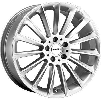 CARMANI 17 9x19 5x112 ET49 white silver