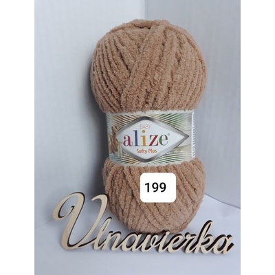 Alize softy plus 199 hnedá