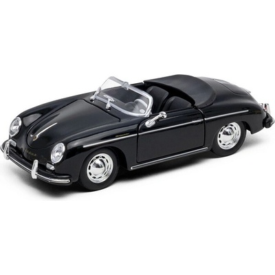 Welly Porsche 356A Speedster model 1:24 červený bez střechy