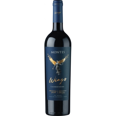 Montes Wings Carmenere D.O. Apalta 2019 14,5% 0,75 l (holá láhev)