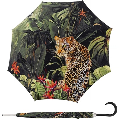 Doppler Manufaktur Elegance Boheme Jungle Tiger luxusní dámský holový deštník
