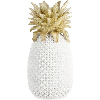 Bizzotto Бяла декорация ананас Surabaya, H49, 5 см (0130050)