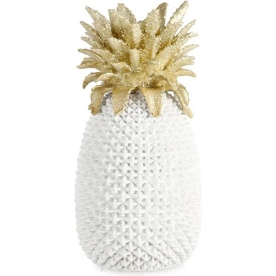 Bizzotto Бяла декорация ананас Surabaya, H49, 5 см (0130050)