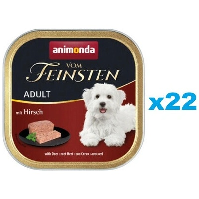 Animonda Vom Feinsten Adult s jelením mäsom 22 x 150 g