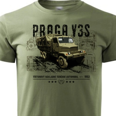 Praga V3S tričko
