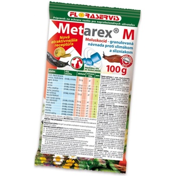 Floraservis METAREX granulovaná návnada proti slimákom 500 g