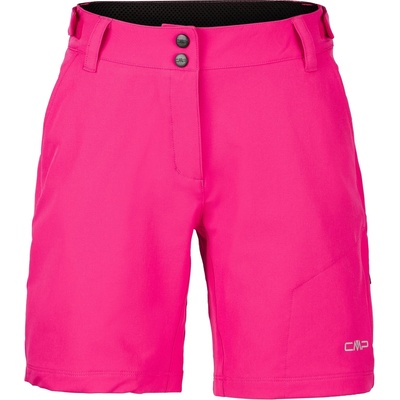 CMP Дамски шорти за колоездене Cmp Women's Free Bike Bermuda w/ Inner Mesh Underwear Cycling bottoms - Magenta - размер 36 (EU) (155-2303-0412)
