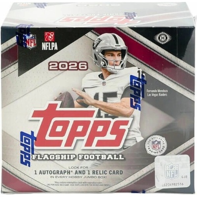 Topps 2026 Flagship Football Hobby Jumbo Box
