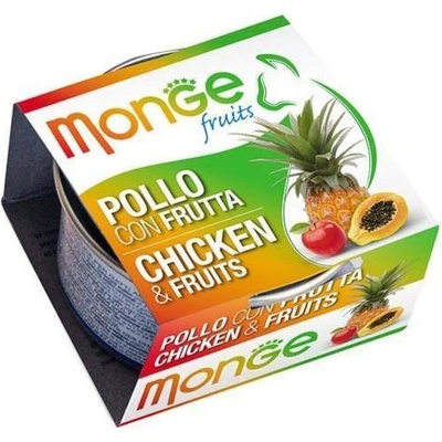 MONGE Fruit Cat kura s ovocím 80 g