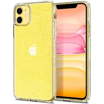 IPhone Силиконов блестящ гръб Lily Crystal Glitter за IPhone 11, Прозрачен (6094)