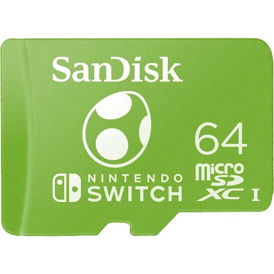 SanDisk Yosi Edition microSDXC 64GB (SDSQXAO-064G-GN6ZN)