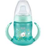 Nuk Шише NUK First Choice - С накрайник за сок, TC, РР, 150 ml, розово зайче (10215326) - ozone