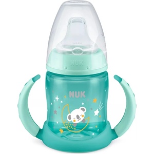 Nuk Шише NUK First Choice - С накрайник за сок, TC, РР, 150 ml, розово зайче (10215326) - ozone