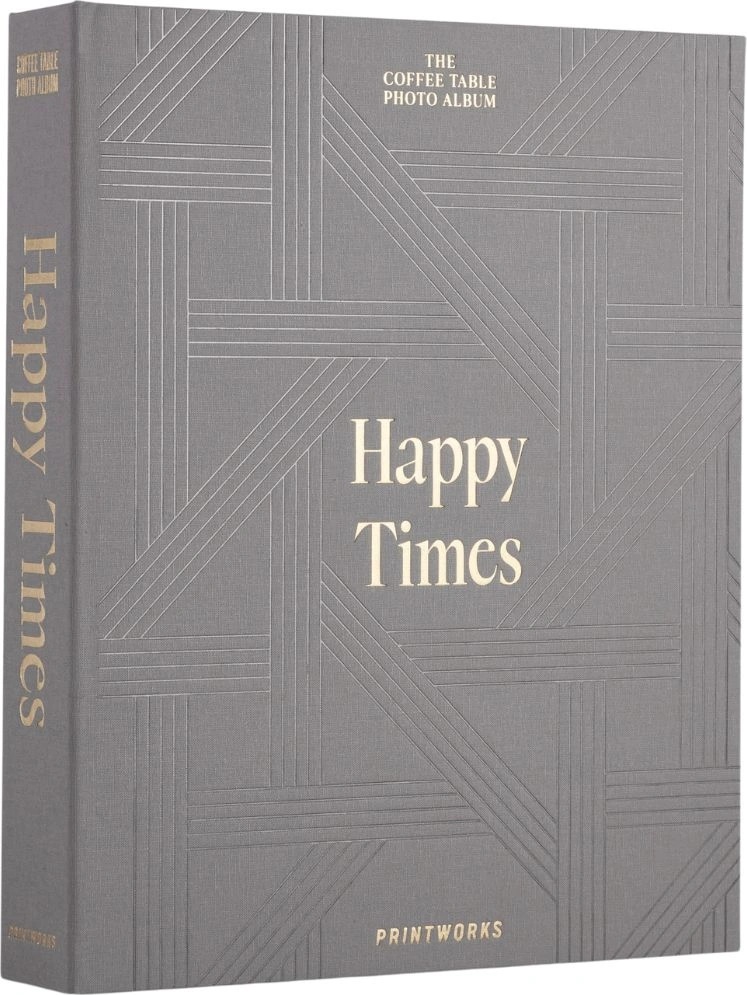 Printworks Албум за снимки HAPPY TIMES, сив, Printworks (PRPW00598)
