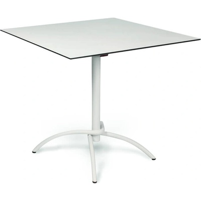 FISCHER MÖBEL Záhradný bistro stôl TAKU 1675WS 80x80, biely, sklápací