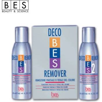 BES Decobes Remover odstraňovač chemické farby z vlasov 2 x 150 ml