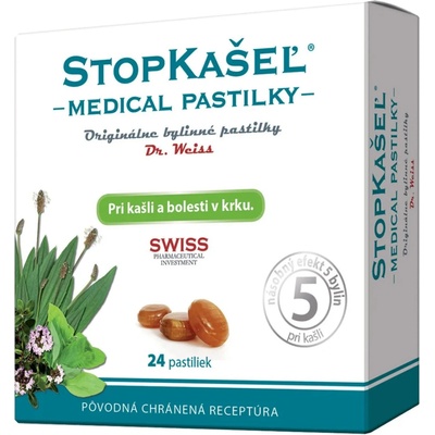 Dr. Weiss Stopkašel Medical 24 pastilek