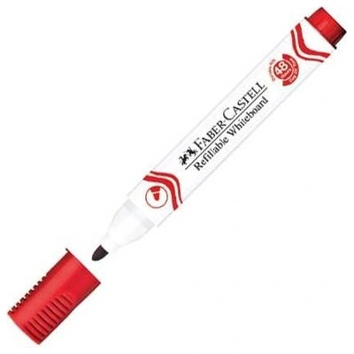 Faber-Castell Борд маркер за бяла дъска W20, червен (254021)