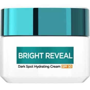 L'Oréal Bright Reveal Dark Spot Hydrating Cream SPF50 хидратиращ дневен крем за лице с uv защита против тъмни петна 50 ml унисекс