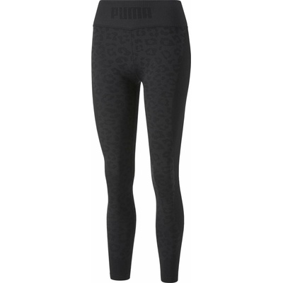 Dámske legíny Puma FORMKNIT SEAMLESS HIGH WAIST 7/8 TIGHT Čierna