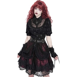 Devil fashion дамска пола DEVIL FASHION - Black and Red Lolita - SKT23902