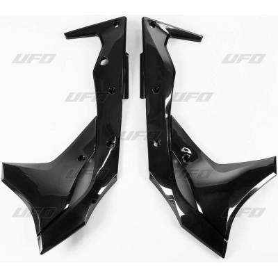 UFO kryty chladiče KAWASAKI KXF 250 17-20 barva černá - výprodej