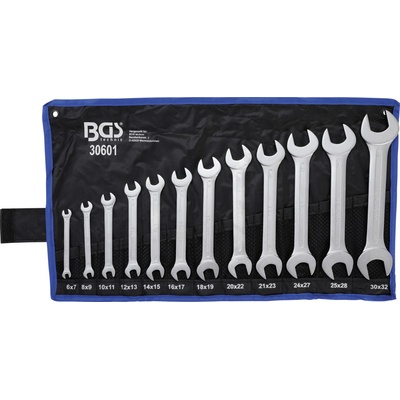 BGS technic Klíče ploché otevřené dvoustranné 6-32 mm sada 12 dílů BGS 30601