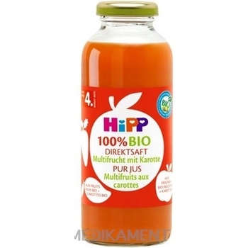 Hipp Štava ovocná s mrkvou 100% Bio 330ml