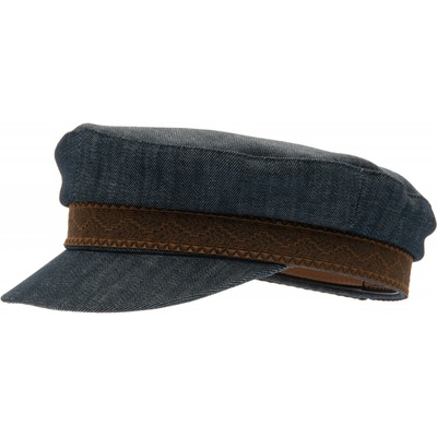 CTH Ericsson of Sweden Námořnická džínová kapitánka Batsman Organic Denim Fiddler – Sleviste.cz