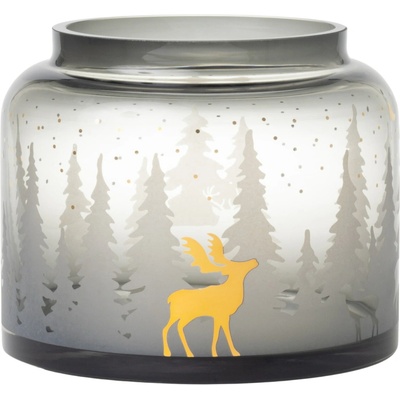 räder Sklenená váza Winter 15,5 cm