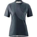 Gonso Дамска фланелка с къс ръкав за колоездене Gonso Women's Adventure Jersey Halfzip Cycling jersey - Outerspace - размер 34 (EU) (156-2896-0111)