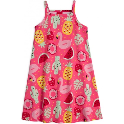 Dívčí letní šaty KYLY SWEET SUMMER růžové – Zboží Dáma