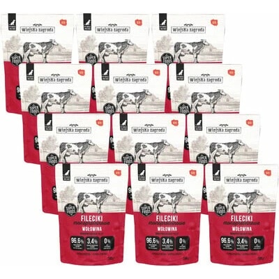 Wiejska Zagroda Monoproteínové Filetky Hovädzie 12 x 280 g